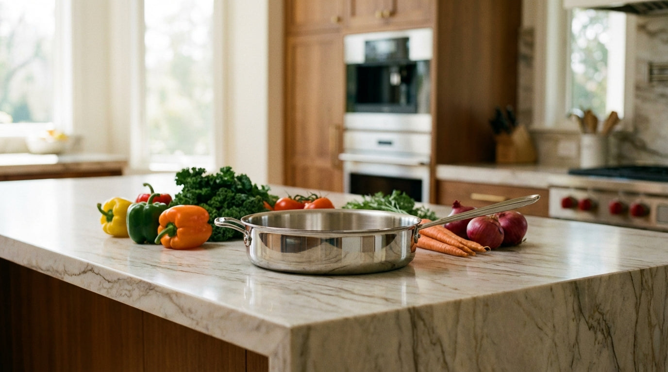 Wide, Shallow, Worry-Free: Non-Toxic Pots for Big Batch Cooking