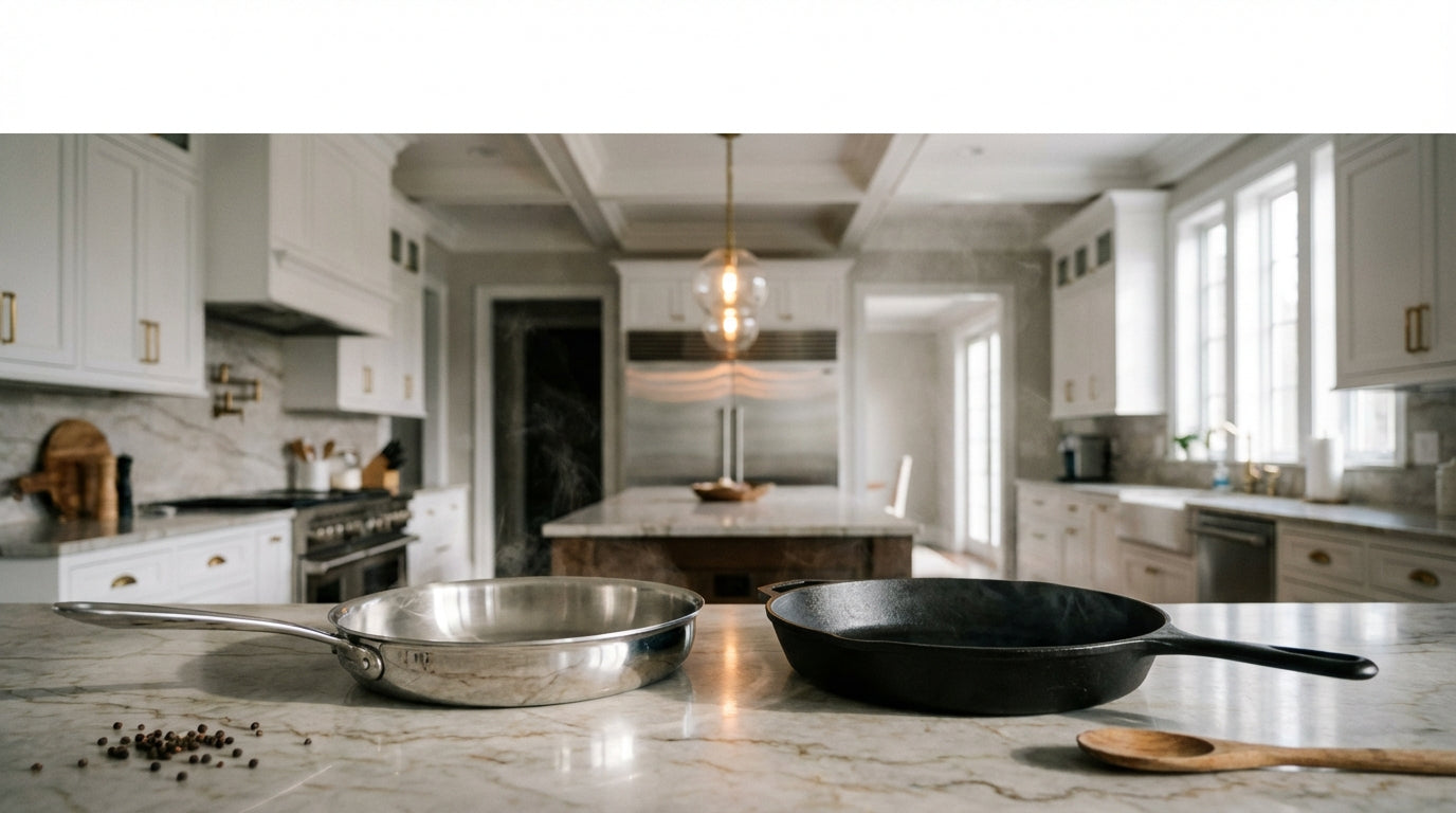 Cast Iron vs. Stainless Steel: Which Is Best?