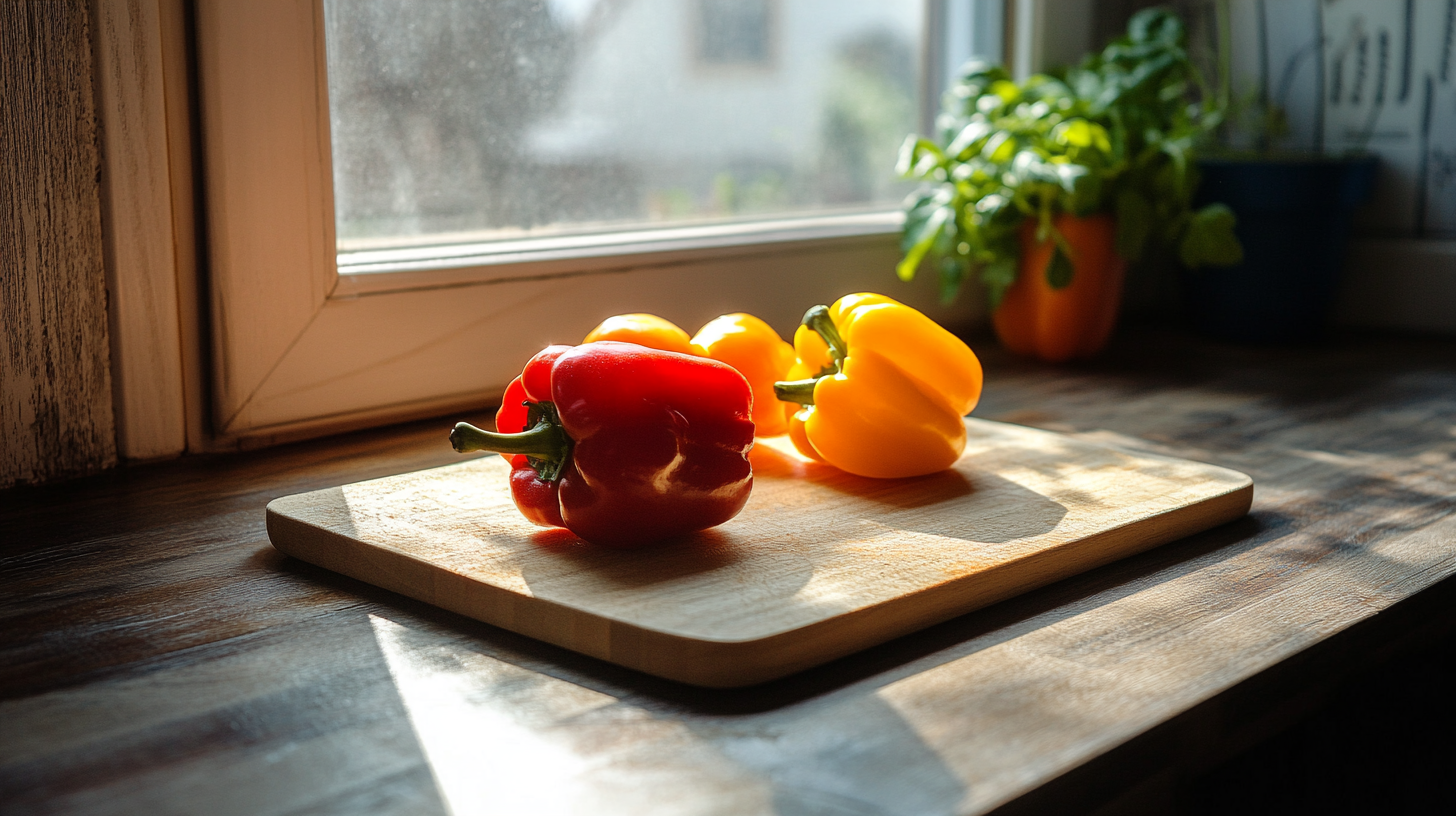 How To Cut Bell Peppers