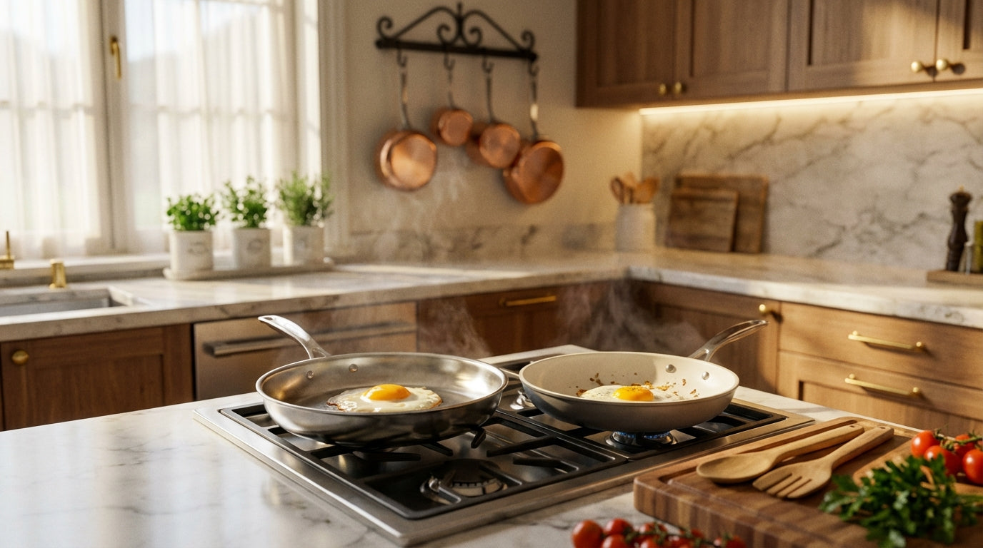 We Cooked Identical Meals in PFAS-Free and Teflon—Here’s What Stuck