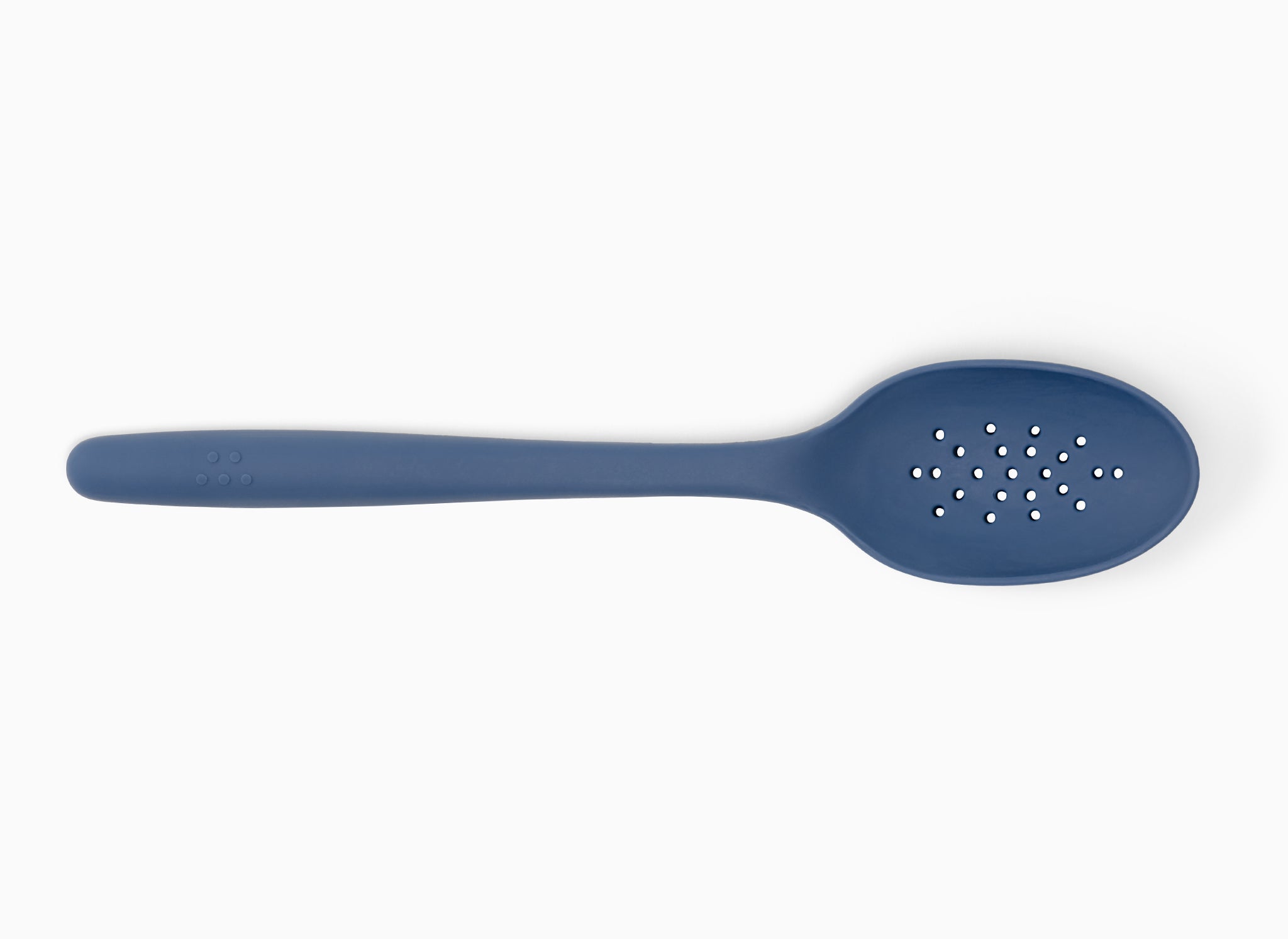 Misen | 2023 Best Slotted Spoon | Blue | Platinum Grade Silicone