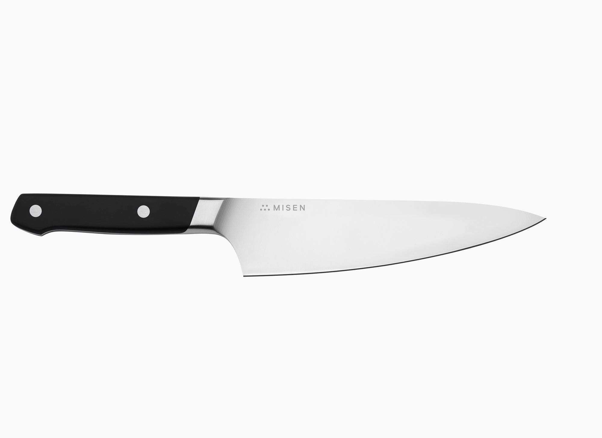  Misen Short Chef Knife - 6.8 Inch Professional Kitchen Knife -  High Carbon Stainless Steel Ultra Sharp Chef's Knife, Black: Home & Kitchen