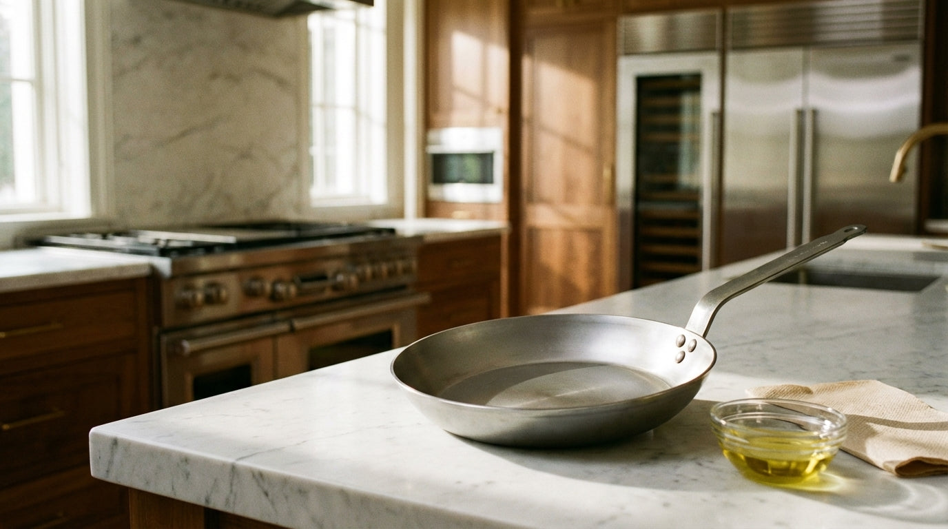 Complete Guide to Seasoning a Carbon Steel Pan – Misen