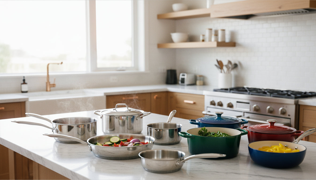 Stainless Steel vs Ceramic Cookware: Which Reigns Supreme?