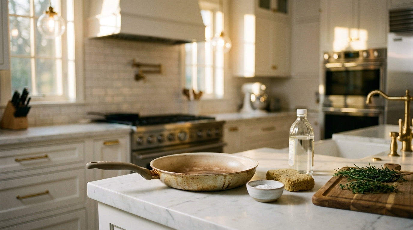 Browned and Stuck? Bring Your PFAS-Free Ceramic Back to Glossy