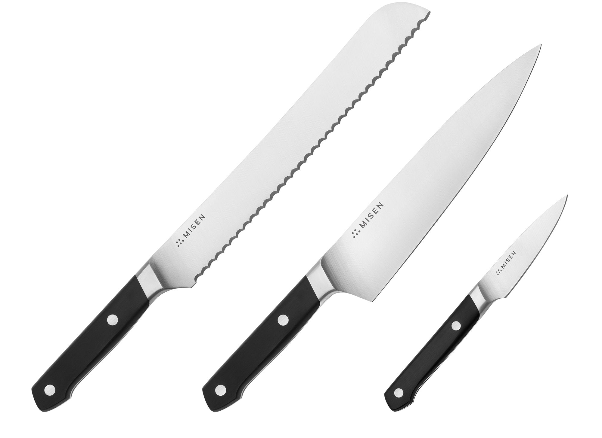 The Misen essentials professional knife set