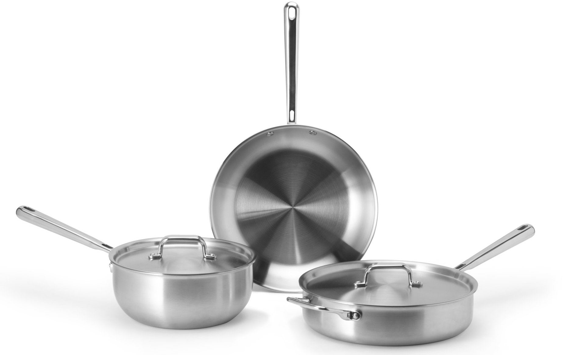 The Misen starter cookware set with an oven-safe skillet