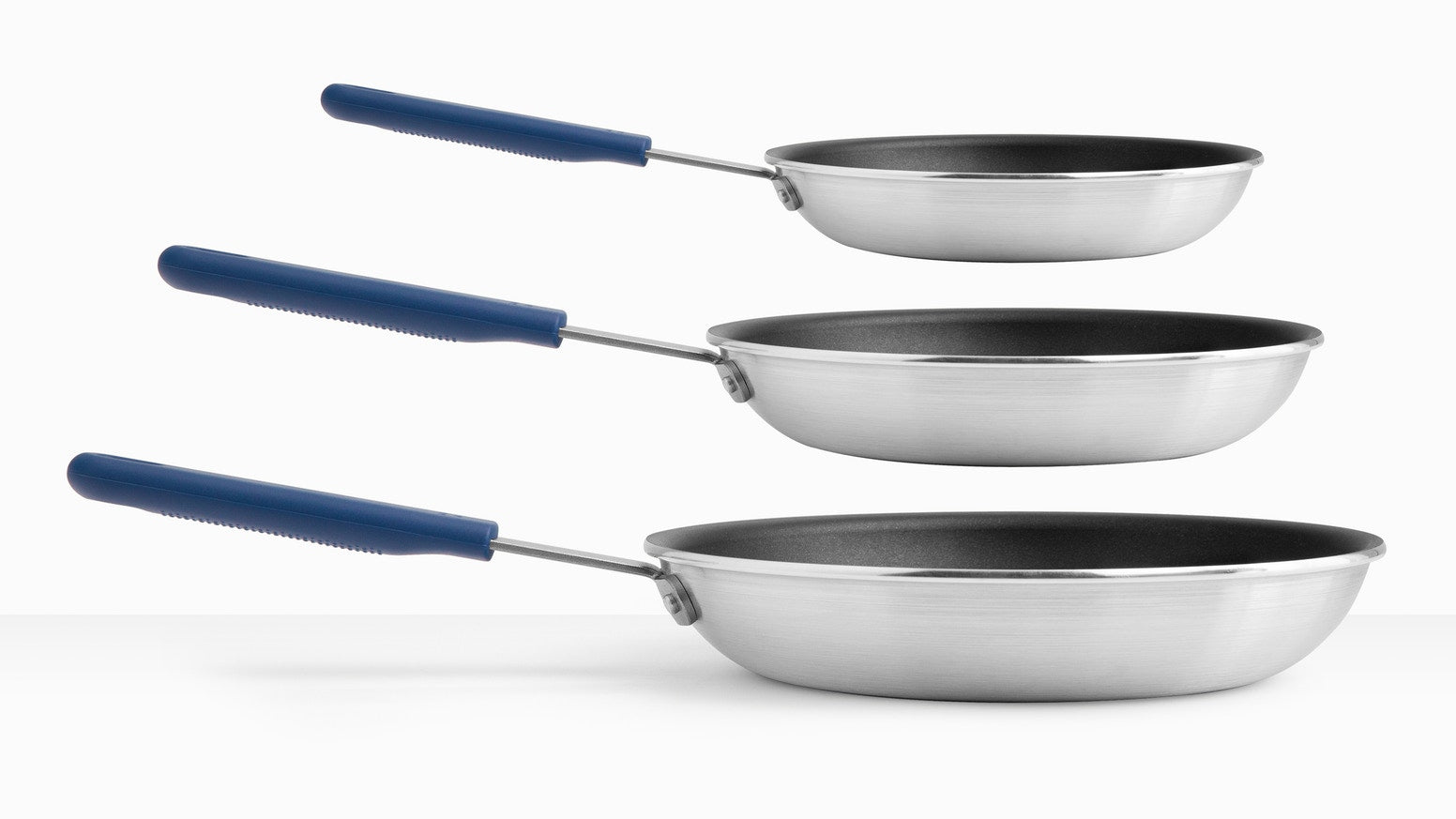 Best nonstick cookware: the Misen nonstick pan in three sizes