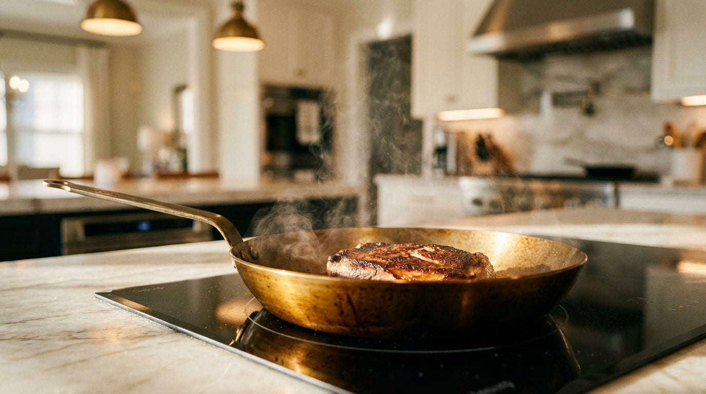 Carbon Steel on Induction: PFAS-Free Sear, Restaurant-Grade Speed