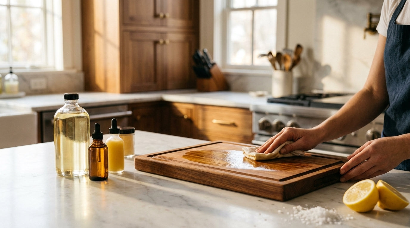 Restore a Dry Cutting Board: Oil & Repair in 3 Steps