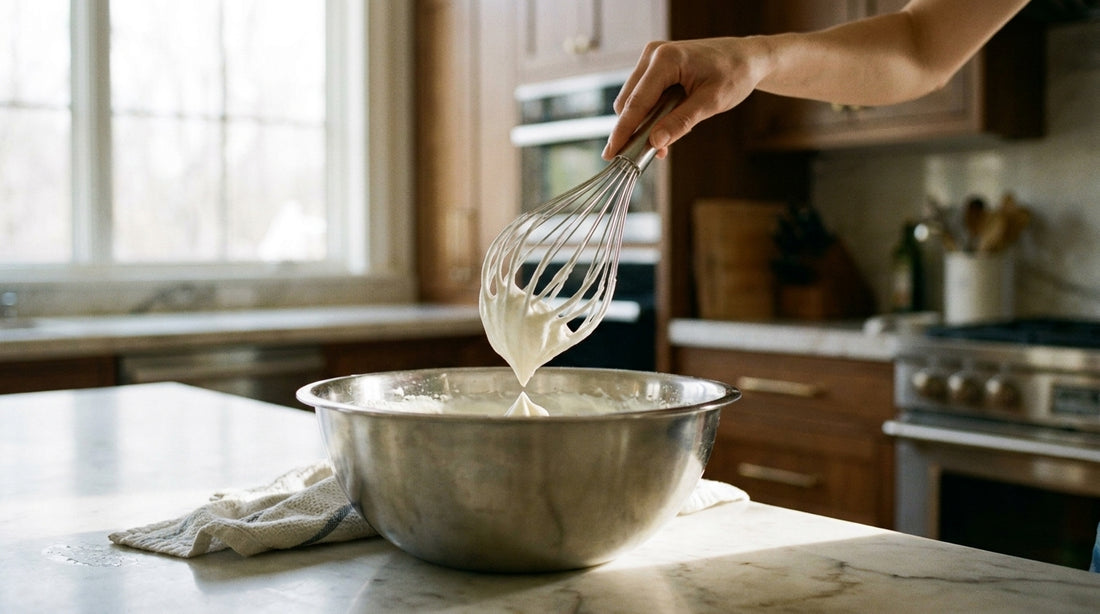 DIY Cream: Two Ingredients, One Whisk, Zero Panic