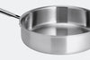 The Misen 3 QT Saute pan has a five layer aluminum and alloy core.