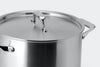 The Misen 8 Qt Stockpot has a five layer aluminum and alloy core.