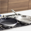 Whatever you choose, Misen's stainless steel, nonstick and carbon steel pans are unreal in both quality and price. 