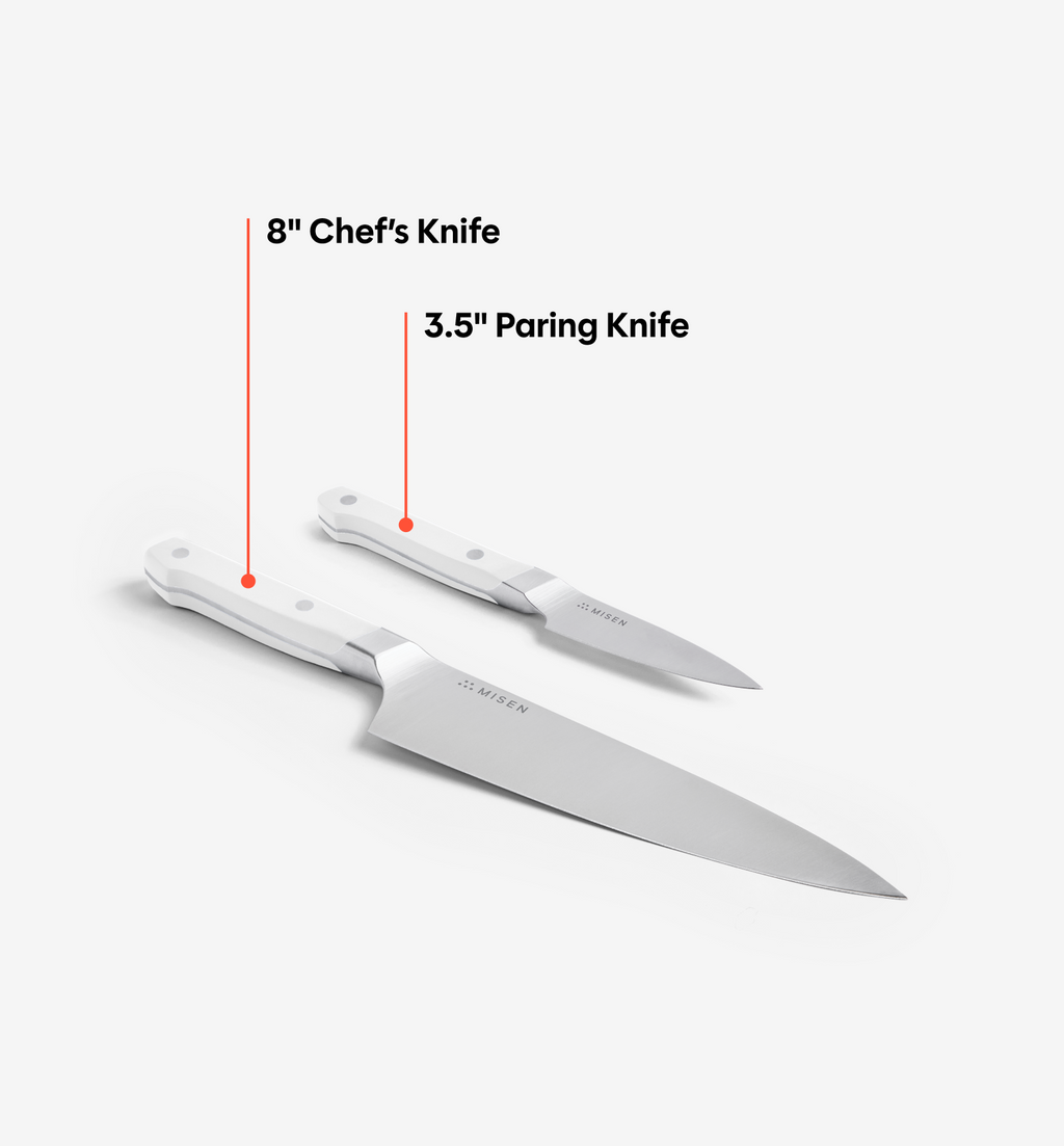 2-Piece Knife Set (ACUTO440) - White