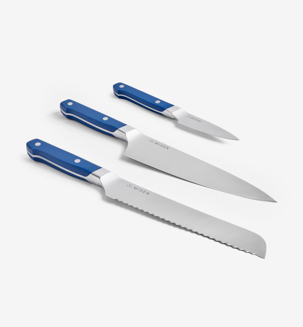 3-Piece Knife Set (ACUTO440) - Blue