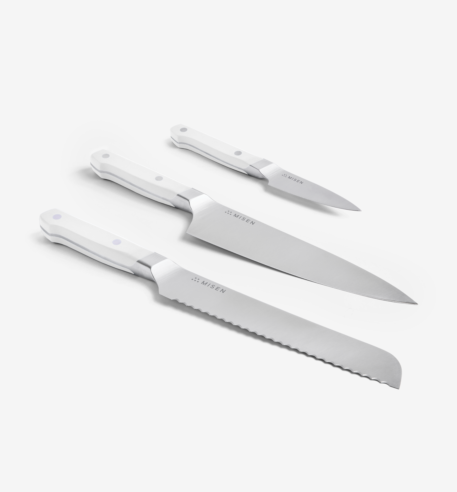 3-Piece Knife Set (ACUTO440) - White