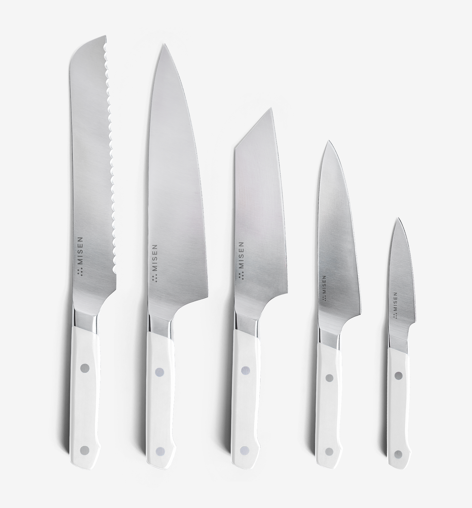 5-Piece Knife Set (ACUTO440) - White