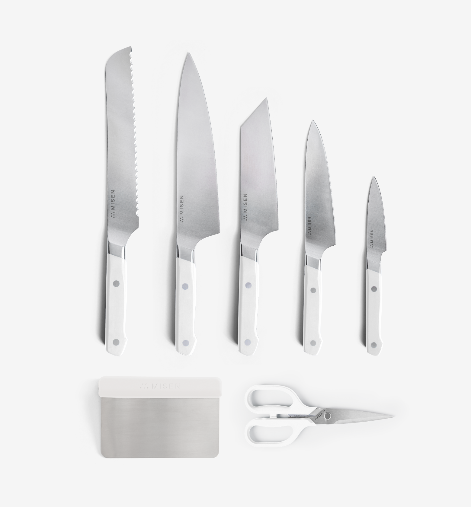 7-Piece Knife Set (ACUTO440) - White