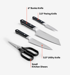 Mini Knife Set (ACUTO440) - Black