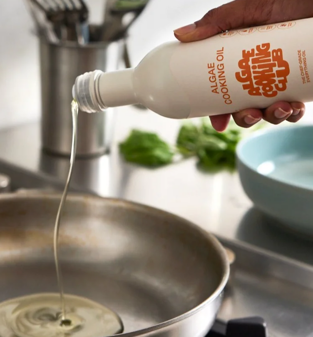 Algae Cooking Club - Algae Cooking Oil - 16 oz - Aluminum Bottle - 2 Pack