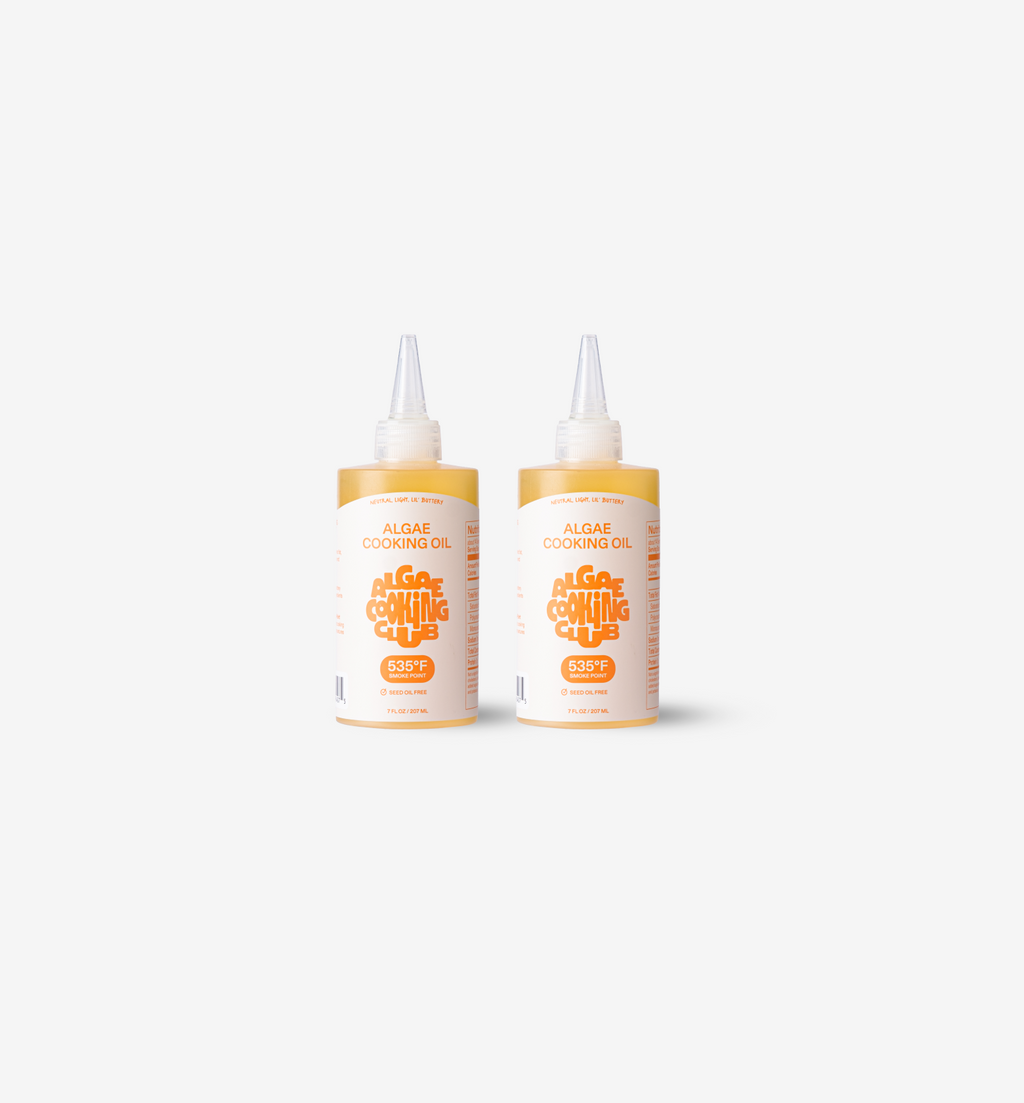 Algae Cooking Club - Algae Cooking Oil - 7 oz - Squeeze Bottle - 2 Pack