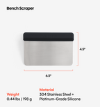 Bench Scraper - Black