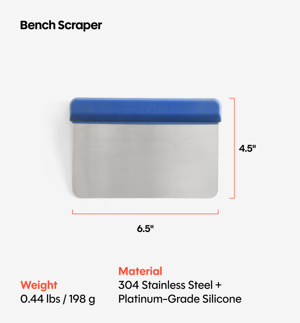 Bench Scraper - Blue