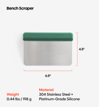 Bench Scraper - Green