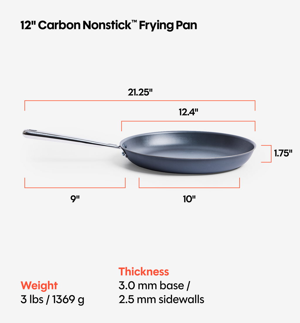 12" Carbon Nonstick™ Frying Pan