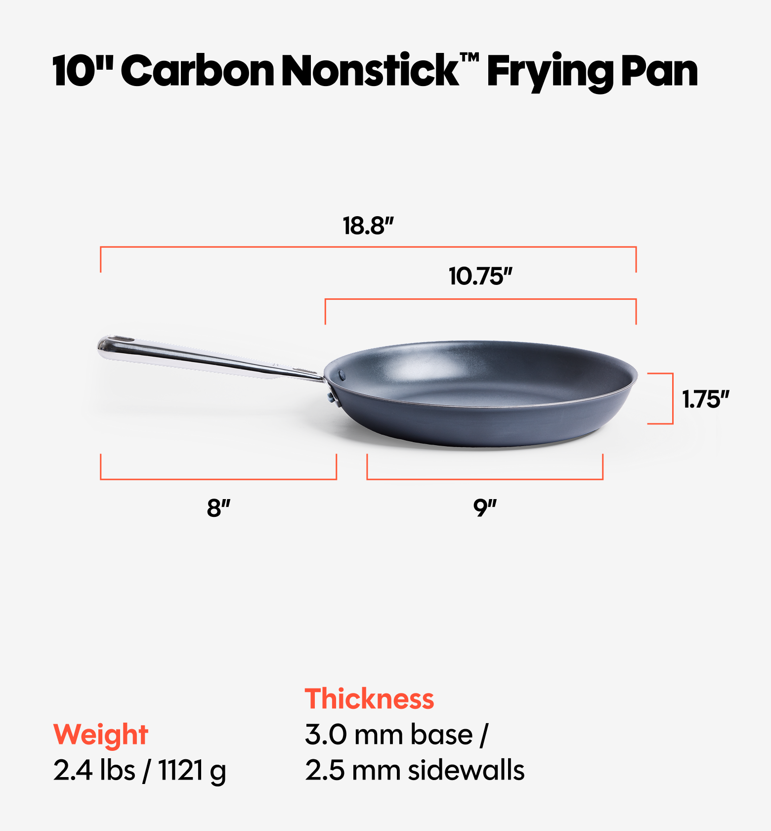 10" Carbon Nonstick™ Frying Pan