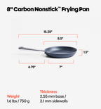 8" Carbon Nonstick™ Frying Pan
