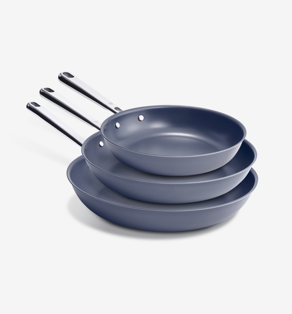 8" + 10" + 12" Deeper Carbon Nonstick™ Frying Pan
