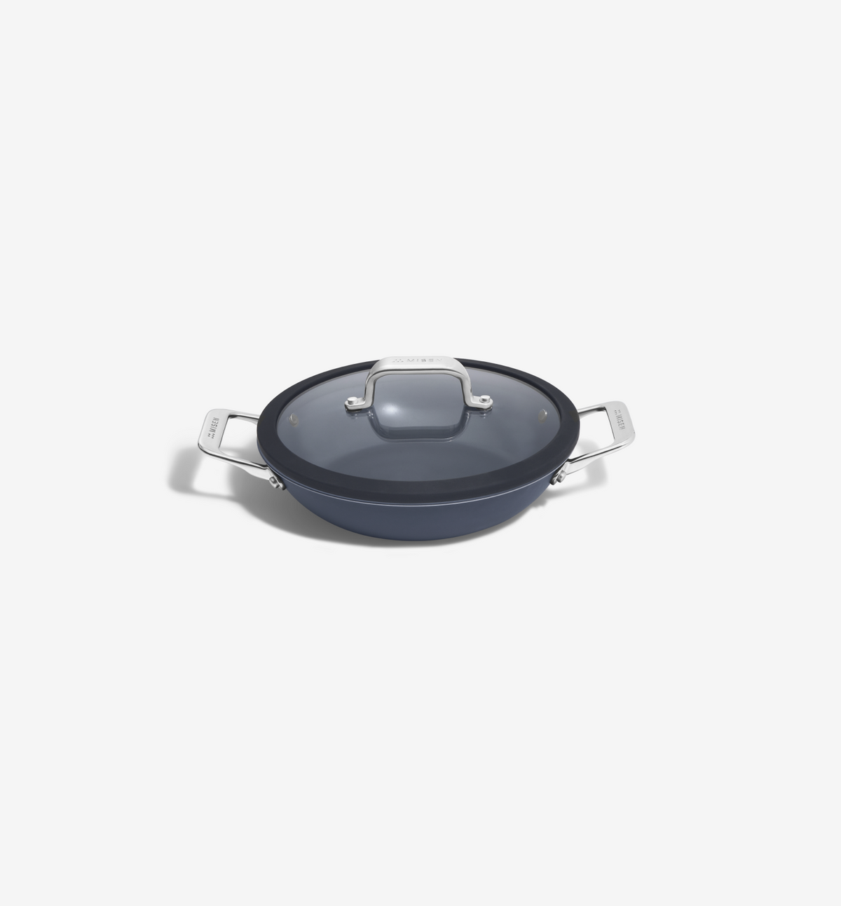 8" Carbon Nonstick™ Round Roaster + Glass Lid