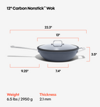 12" Carbon Nonstick™ Wok