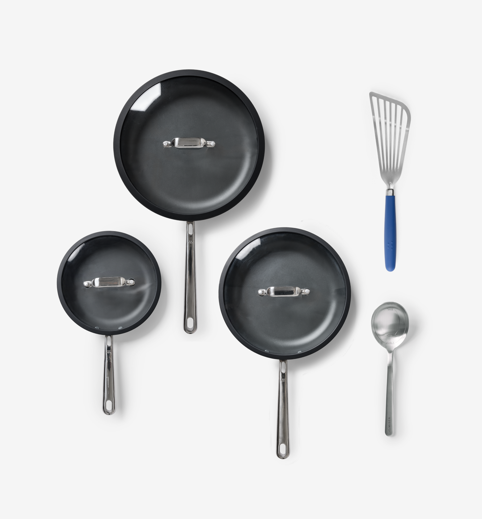 Carbon Nonstick™ Complete Set + Glass Lids