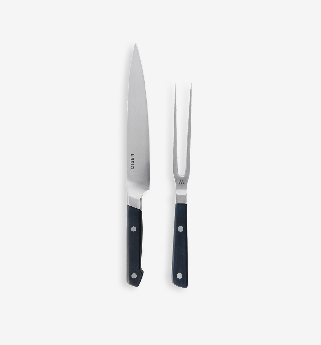 Carving Set (AUS-10) - Final Sale - Black