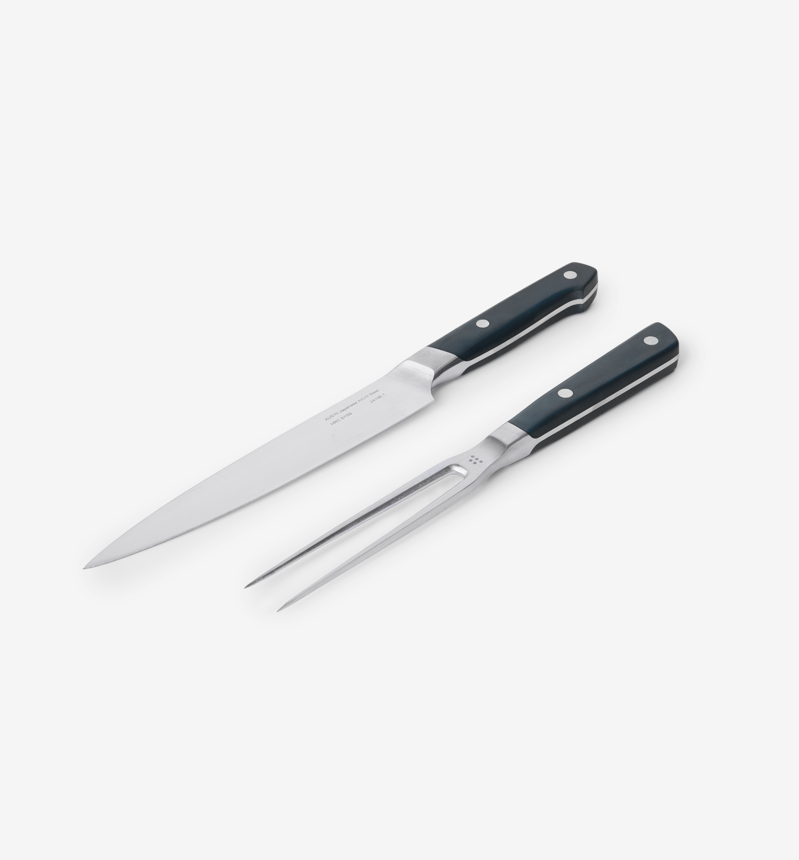 Carving Set (AUS-10) - Final Sale - Black