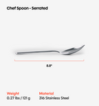 Serrated Chef Spoon