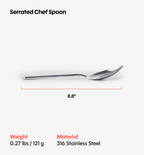 Serrated Chef Spoon