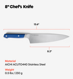 8" Chef's Knife (ACUTO440)