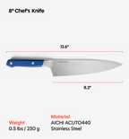 8" Chef's Knife (ACUTO440)