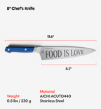 Misen x Chef David Rose 8” Chef’s Knife