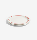 Red 2‑Piece Dinner Plate Set – porcelain dinner plate