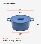 Enamel Cast-Iron Dutch Oven - Final Sale