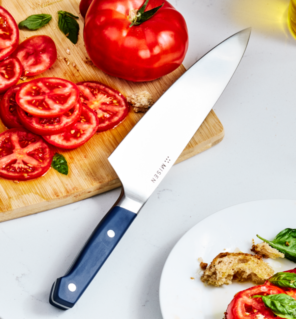 8" Chef's Knife (AUS-10) - Final Sale - Red