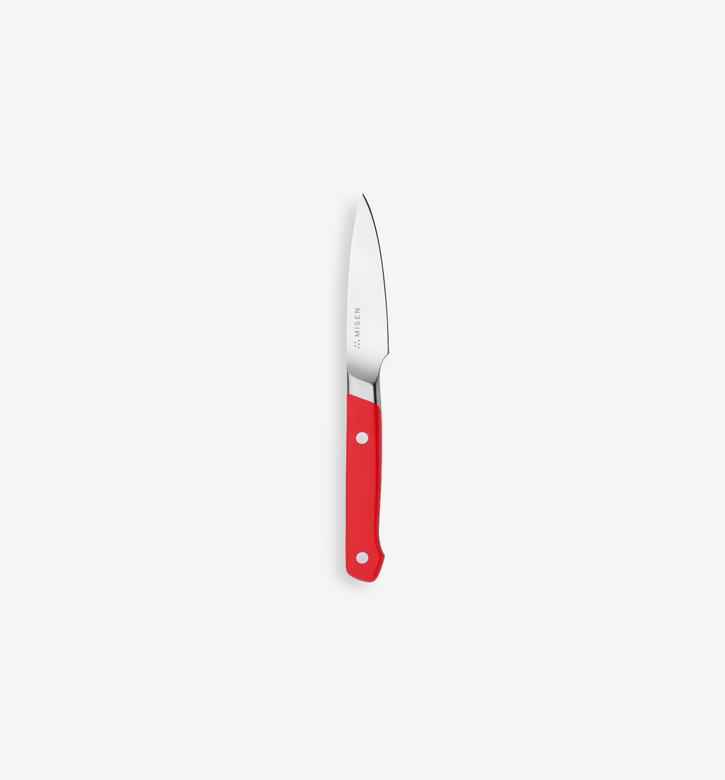 3.5" Paring Knife (AUS-10) - Final Sale - Red