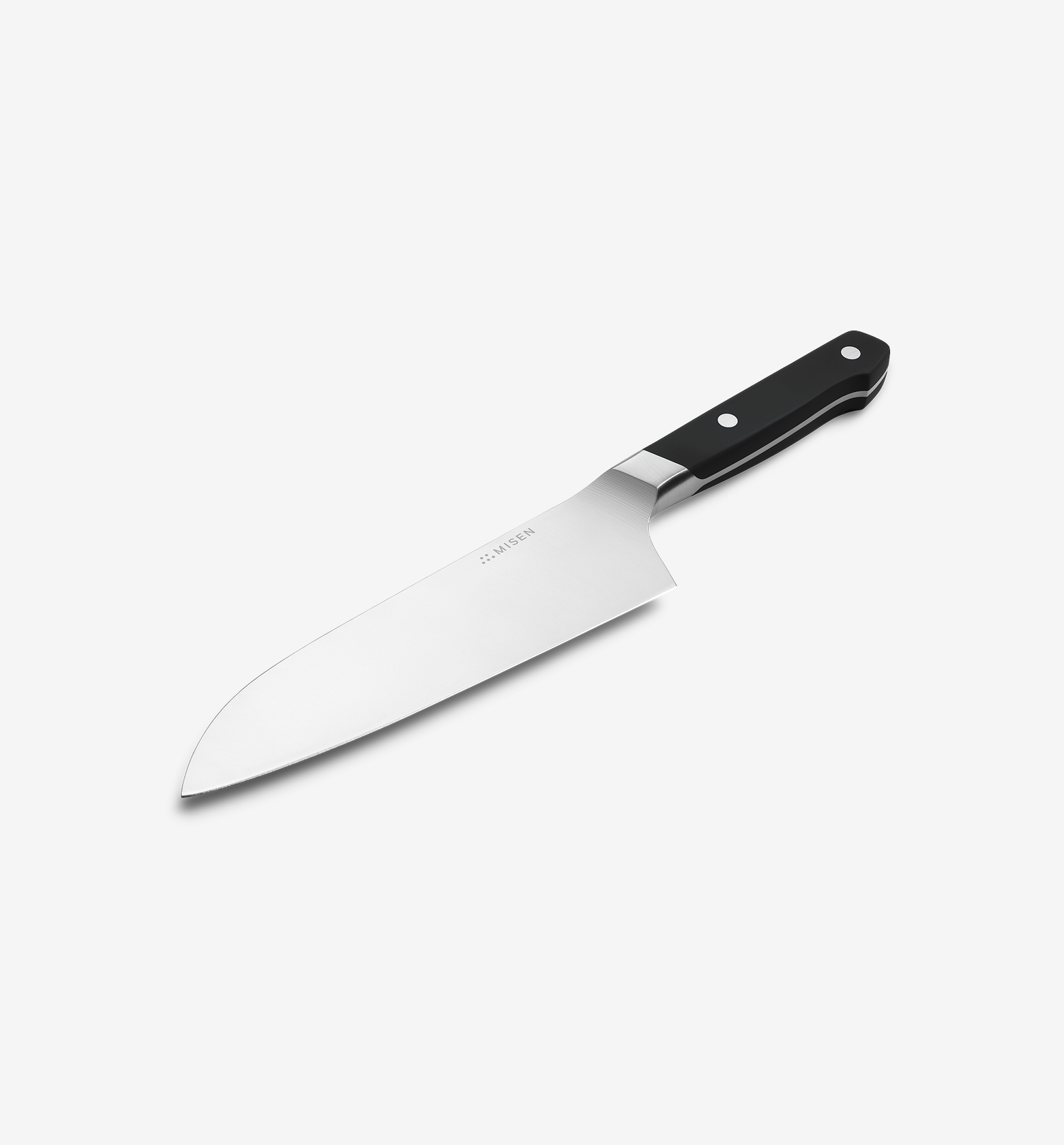 8" Santoku Knife (AUS10) - Final Sale - Black