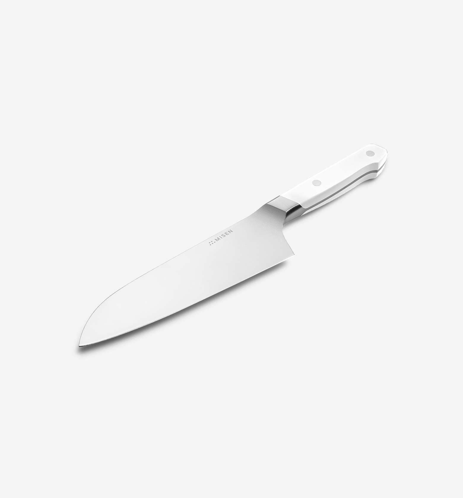 8" Santoku Knife (AUS10) - Final Sale - White