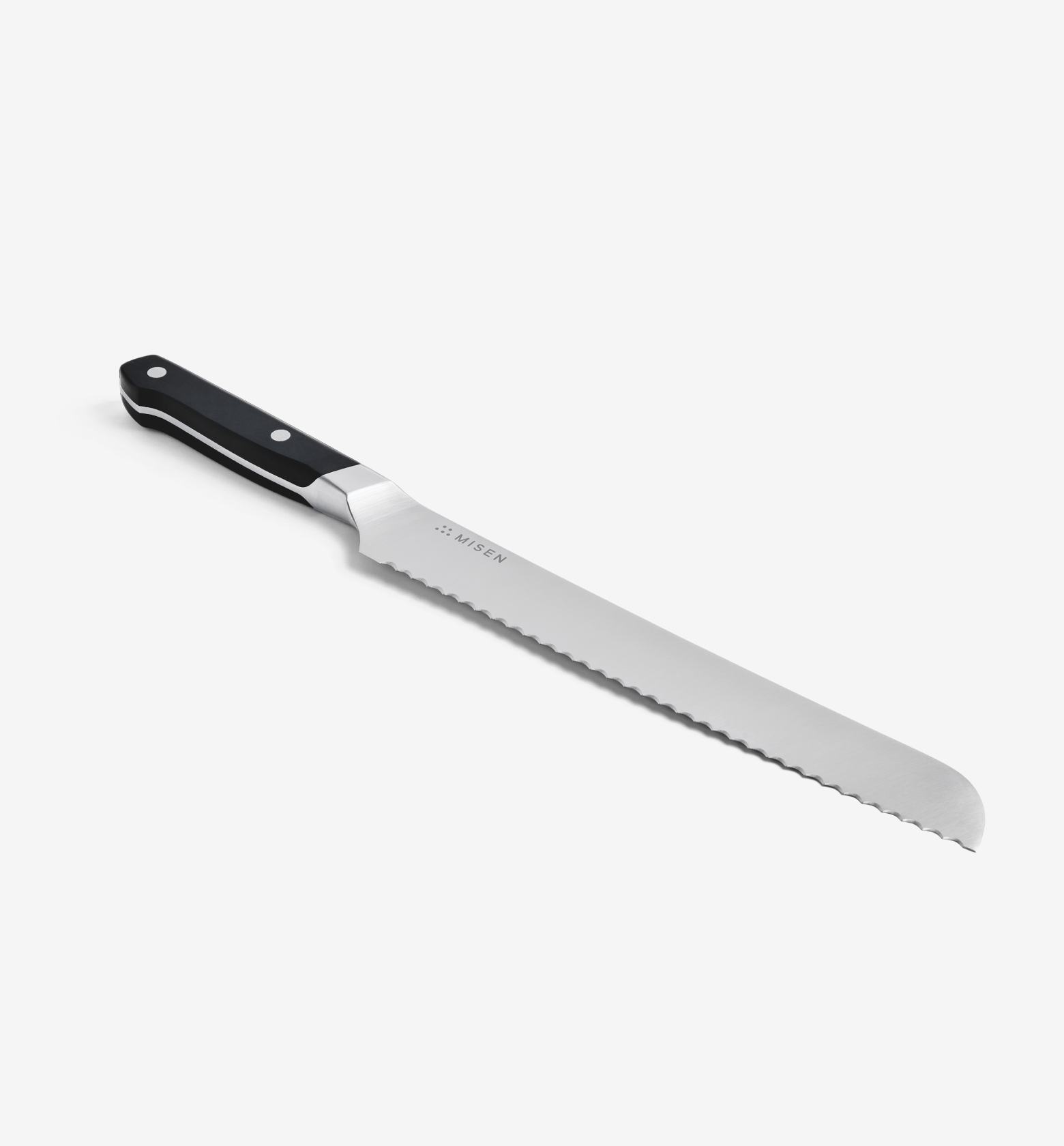 10" Serrated Knife (AUS-8) - Final Sale - Black